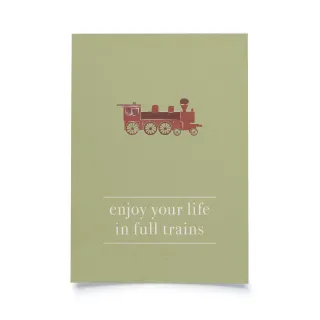 D'English - Enjoy your life in full trains
