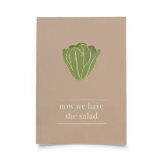 D'English - Now we have the salad