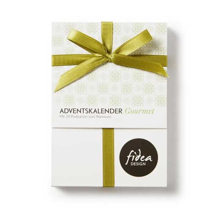 Postkarten-Adventskalender Gourmet von Fidea Design
