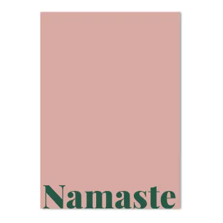 Poster Tadah - Namaste