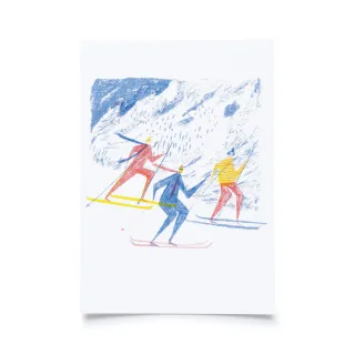 A Scot in Switzerland - Skifahren