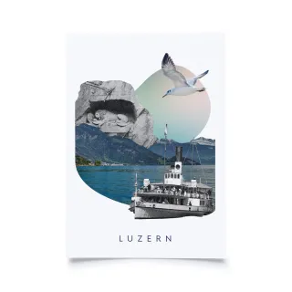 Collagen Luzern - Löwendenkmal