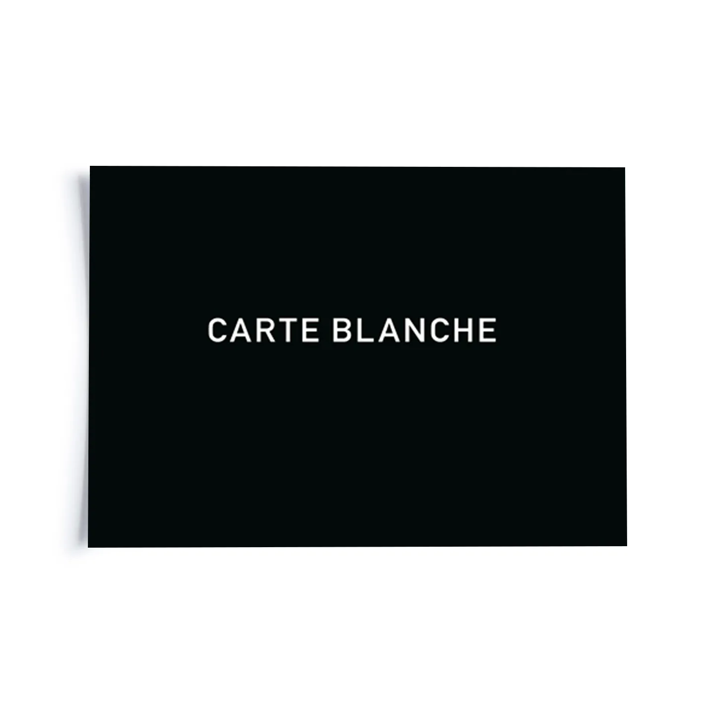 Carte blanche - Fidea Design GmbH