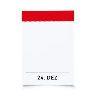 Kalenderblatt - 24. Dez