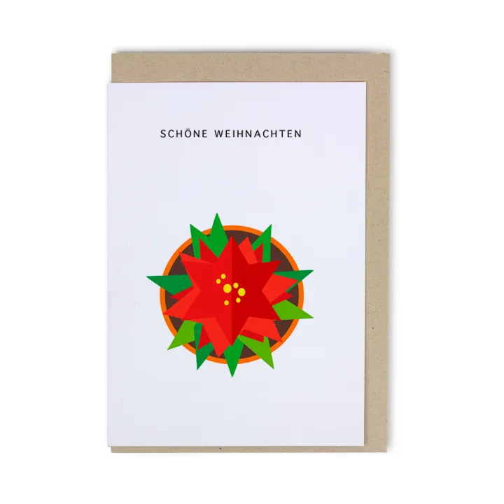 Weihnachtsstern - Schöne Weihnachten