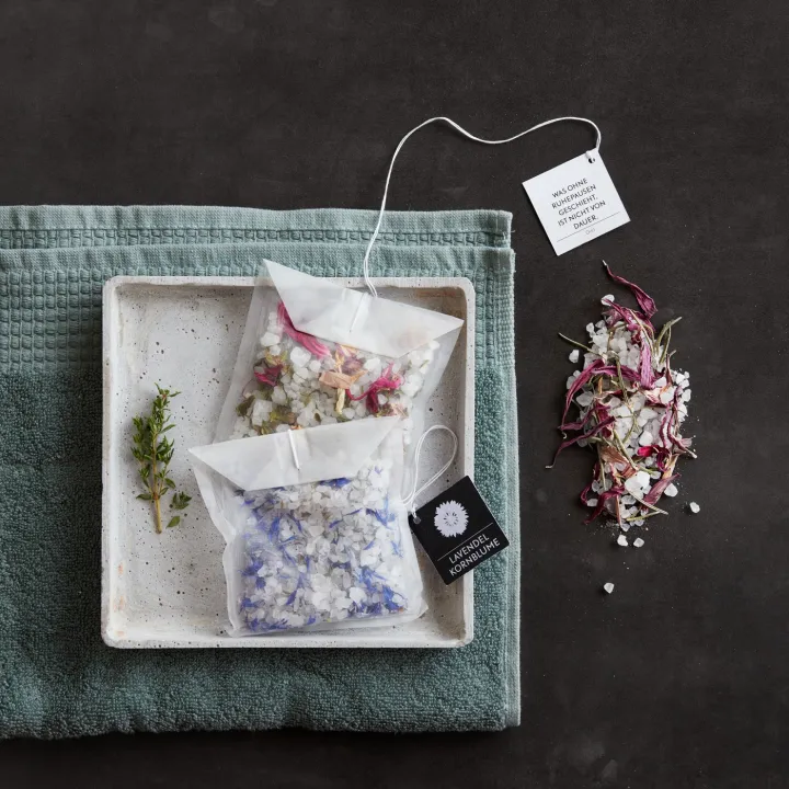 Blüten-Kräuterbad - Fleurs de Bain I Lavendel & Kornblume