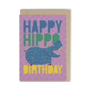 Tierfreunde - Happy Hippo Birthday