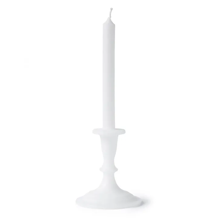 Kerze All-in-One von Fidea Design in weiss