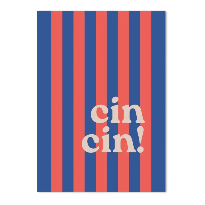 Poster Italianità - cin cin!