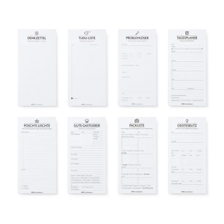 Notizblock TuDu-Liste von Fidea Design