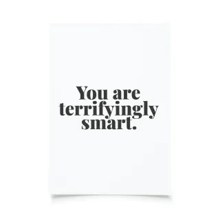 Tadah - You are terrifyingly smart.