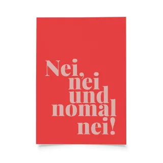 Tadah - Nei, nei und nomal nei!