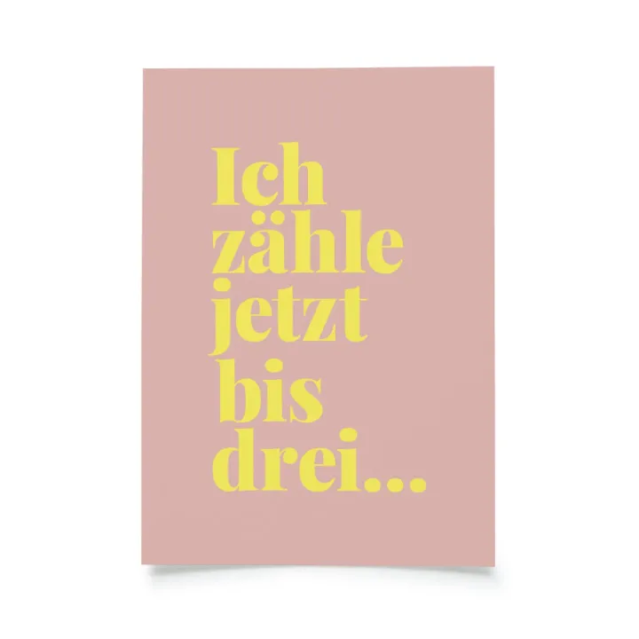 Tadah - Ich zähle jetzt bis drei…