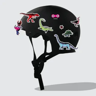 Reflektierende Sticker - Dinos