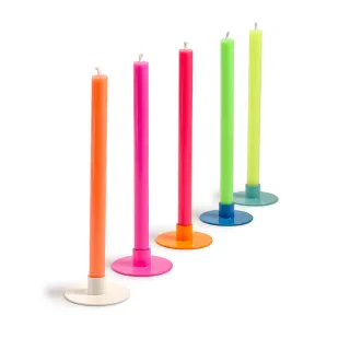 Minikerzen Grosses Set - Neon