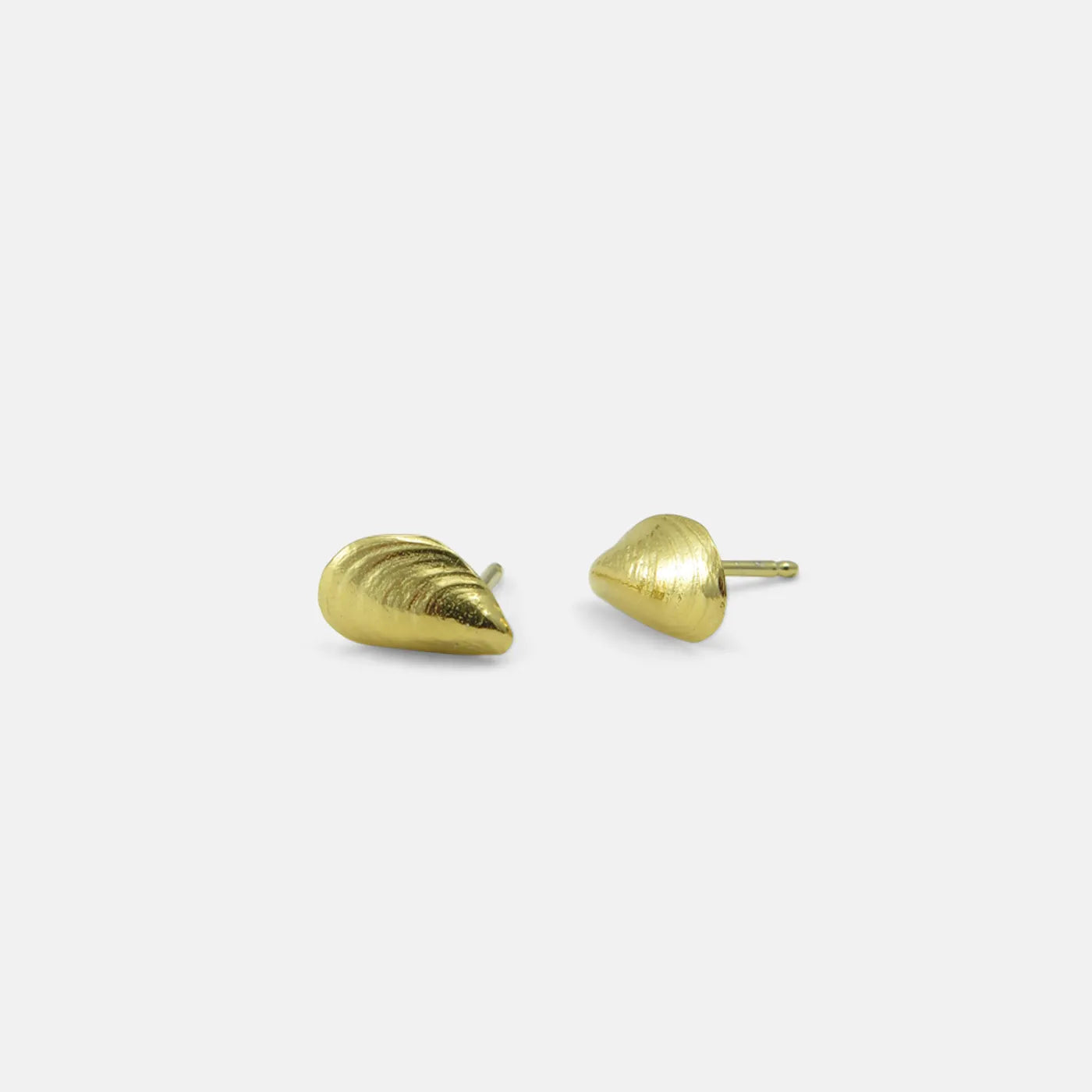 Produktbild Ohrstecker Muschel - gold