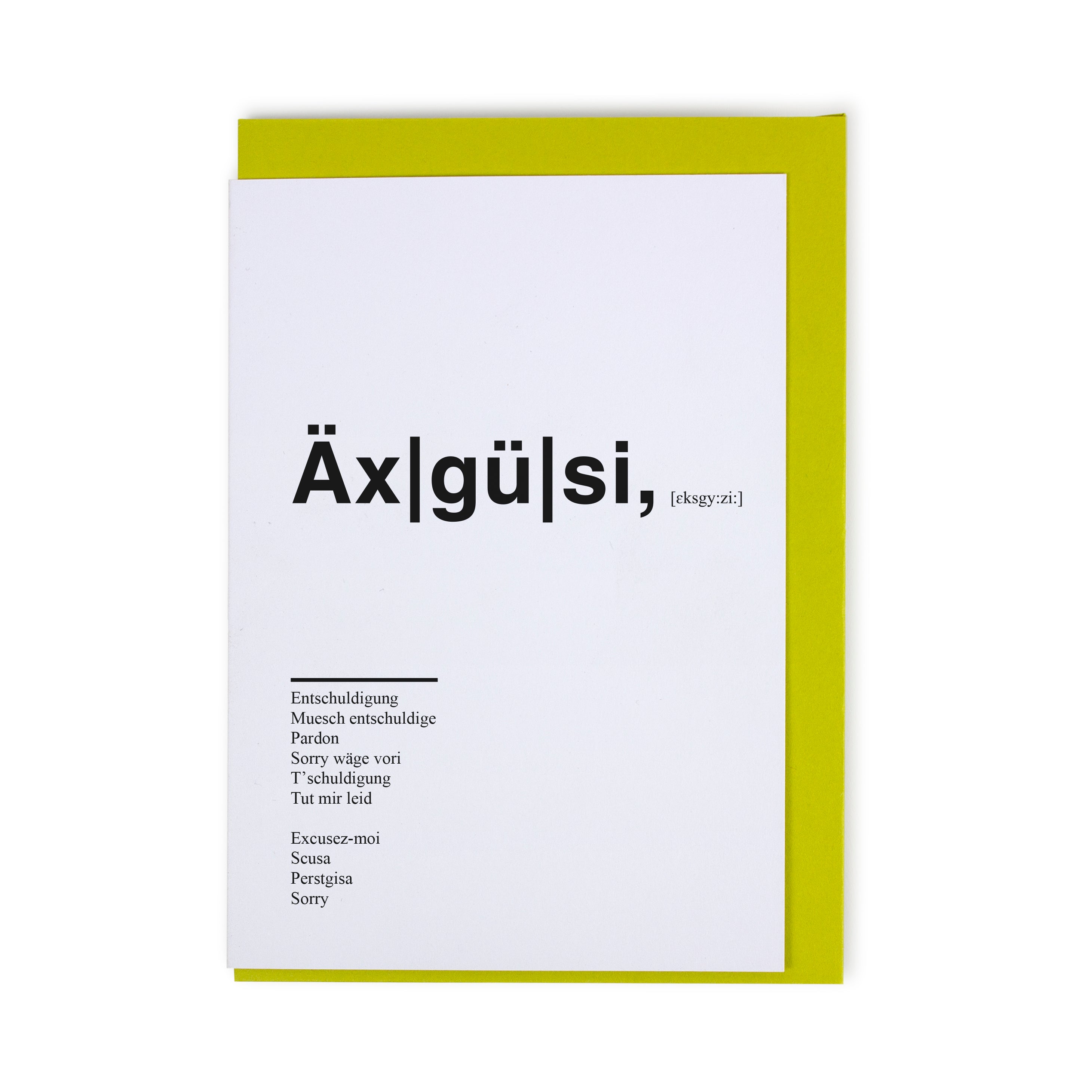 Produktbild Helvetica FK - Äxgüsi