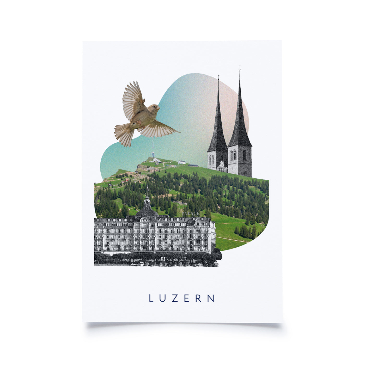 Produktbild Collagen Luzern - Hofkirche