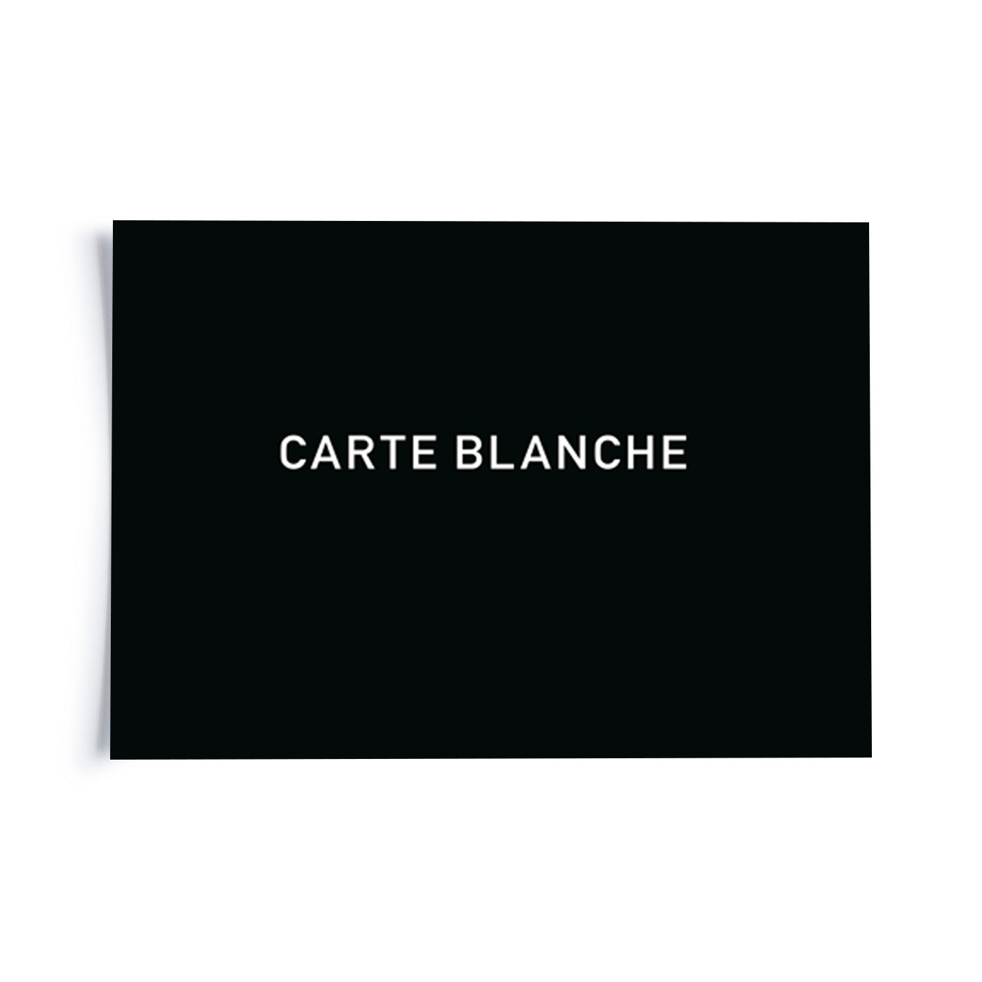 Produktbild Carte blanche