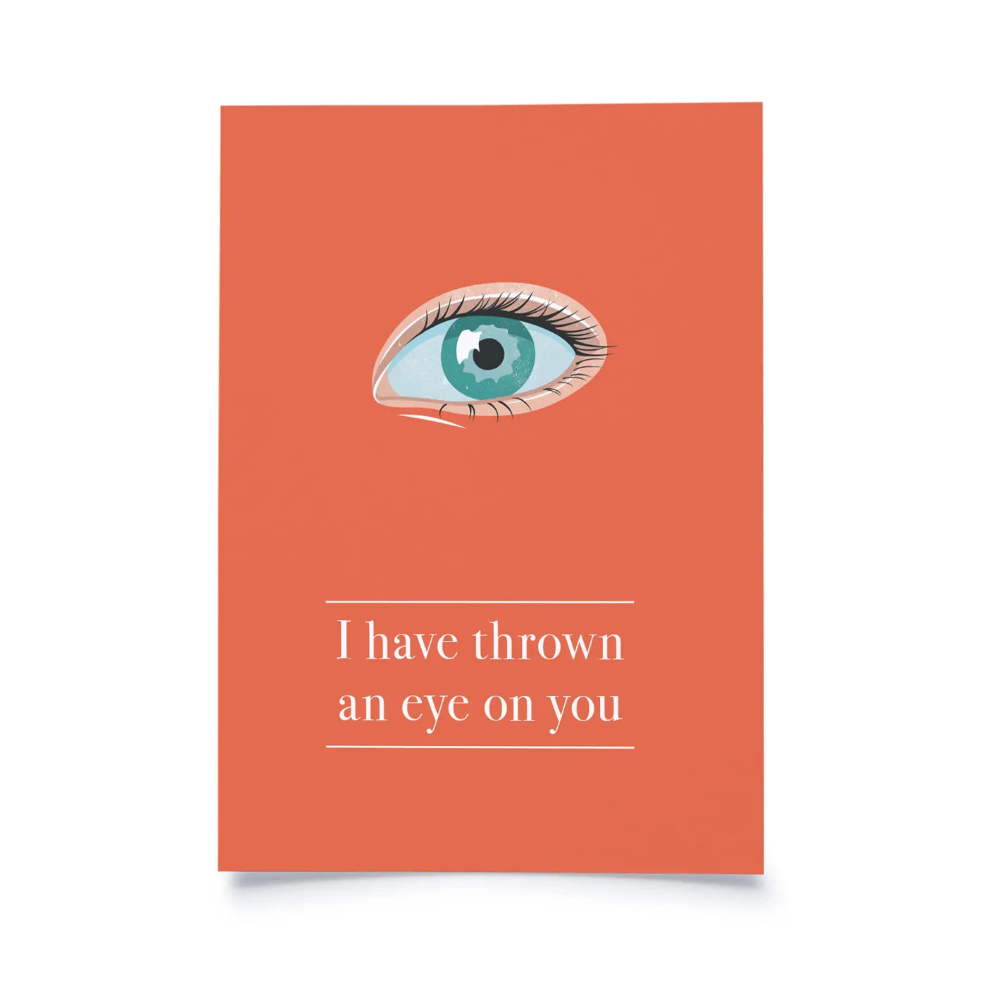 Produktbild D'English - I have thrown an eye on you