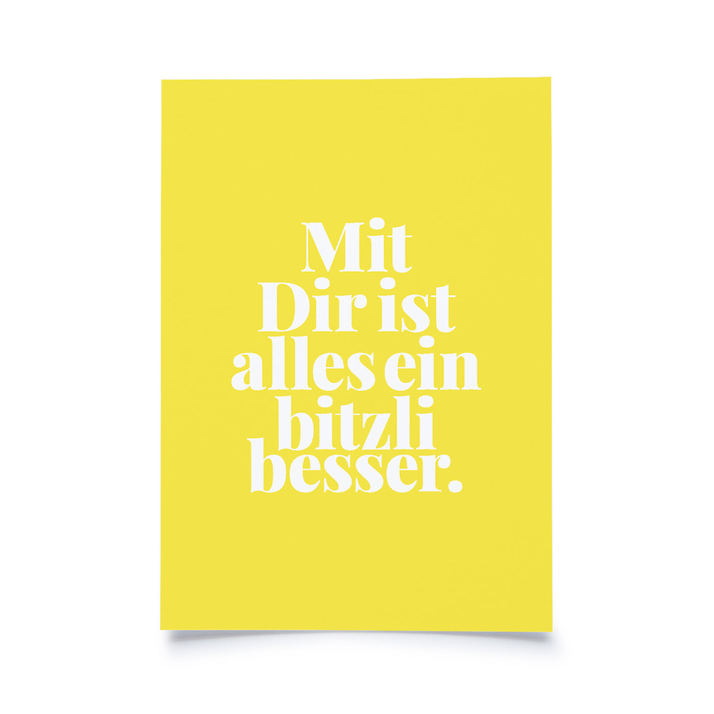 Produktbild Tadah - Mit dir ist alles ein bizzeli besser
