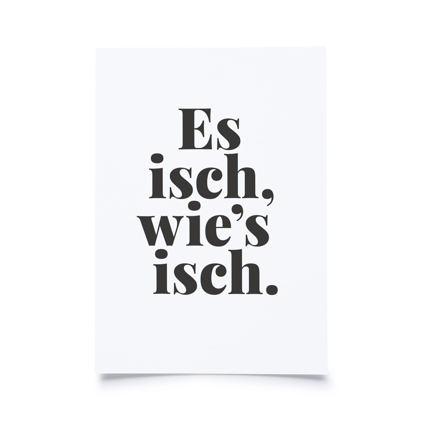 Produktbild Tadah - Es isch, wie's isch.