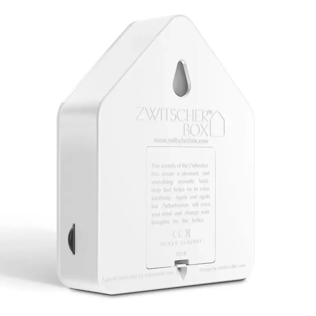 Produktbild-Zwitscherbox - Weiss