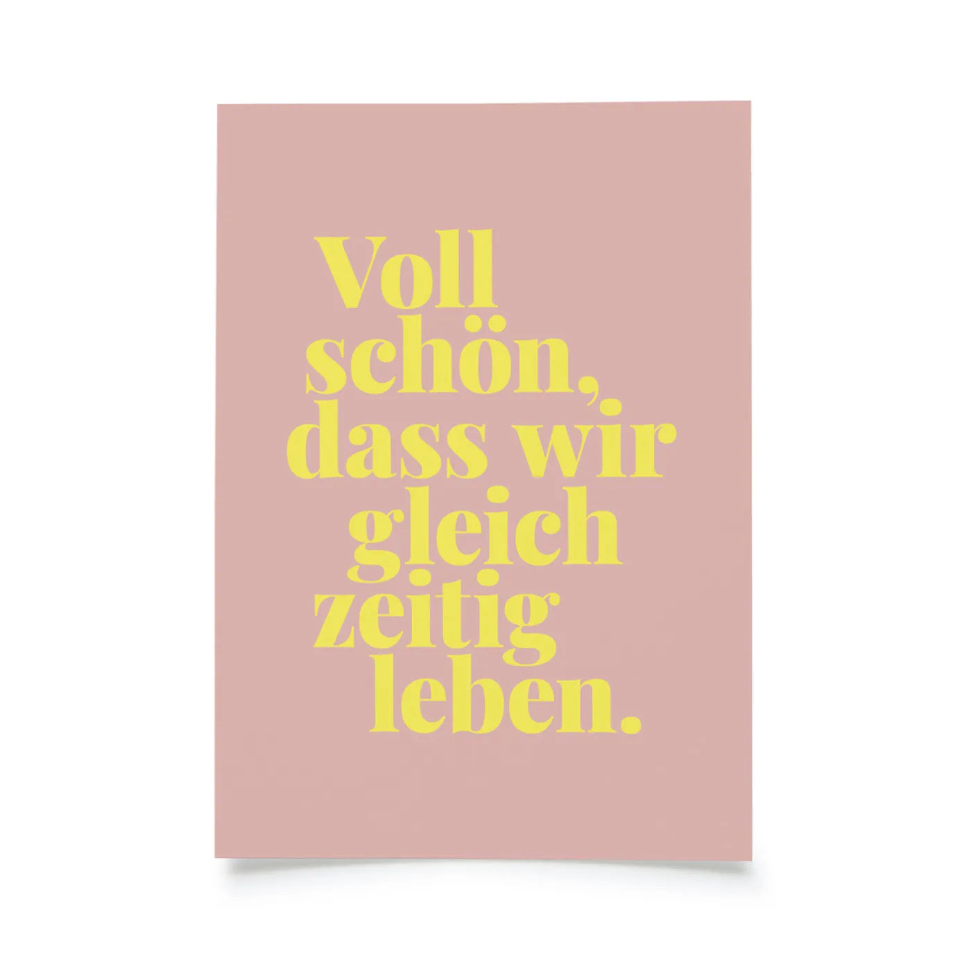 Produktbild Tadah - Voll schön, dass wir gleichzeitig leben.