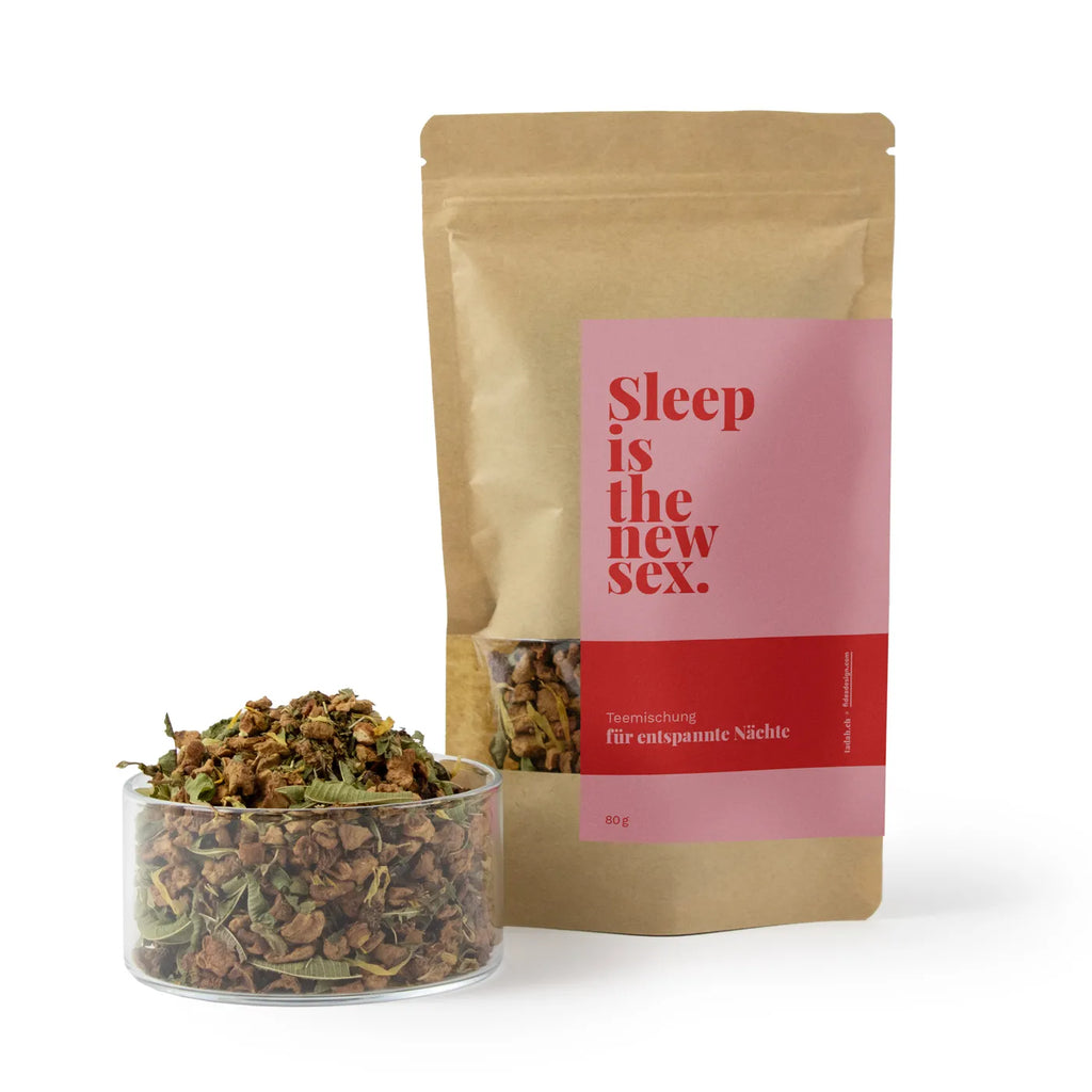 Produktbild-Tadah Tee - Sleep is the new sex.