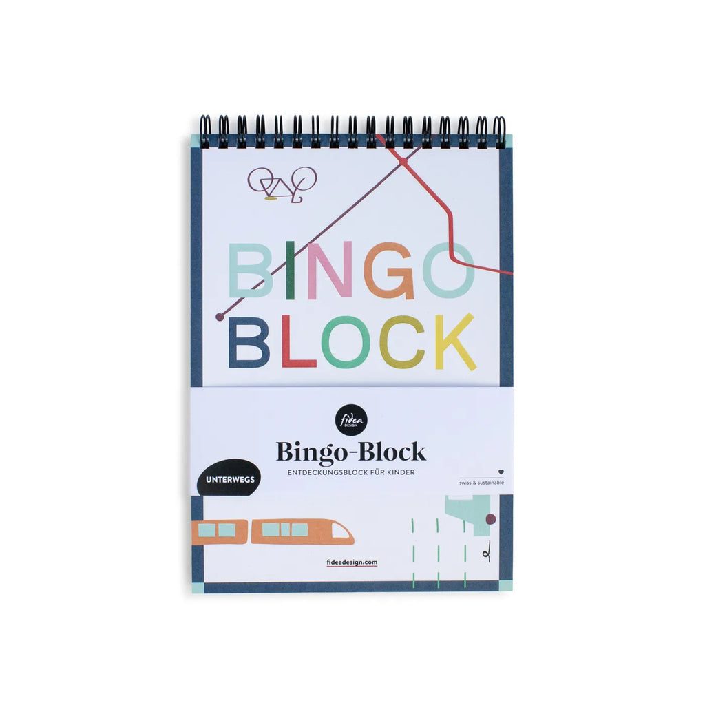 Produktbild-Bingo Block – Unterwegs