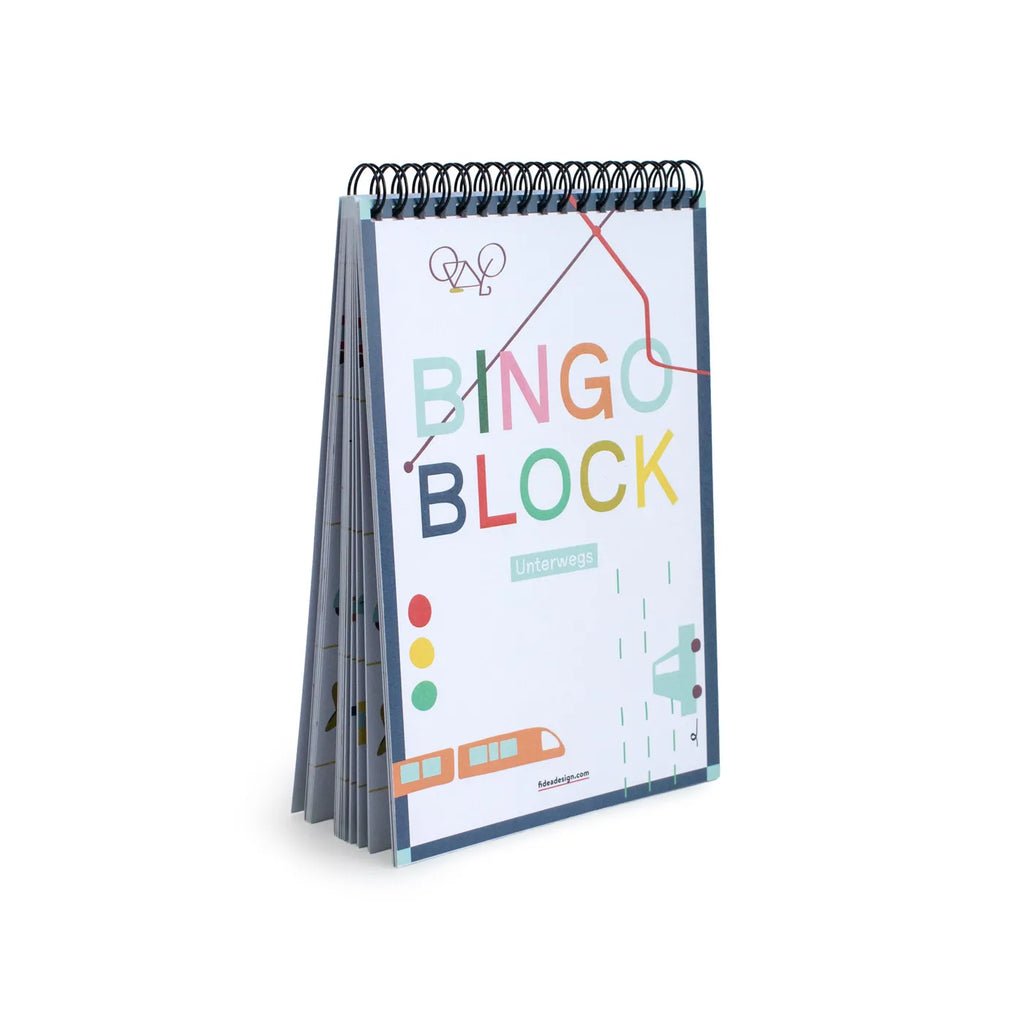 Produktbild-Bingo Block – Unterwegs