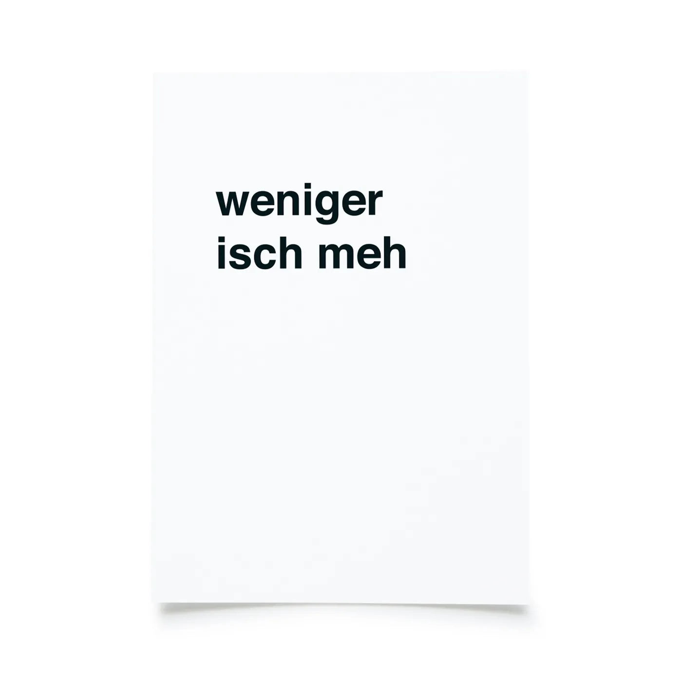 Produktbild Andrea Mettler - weniger isch meh