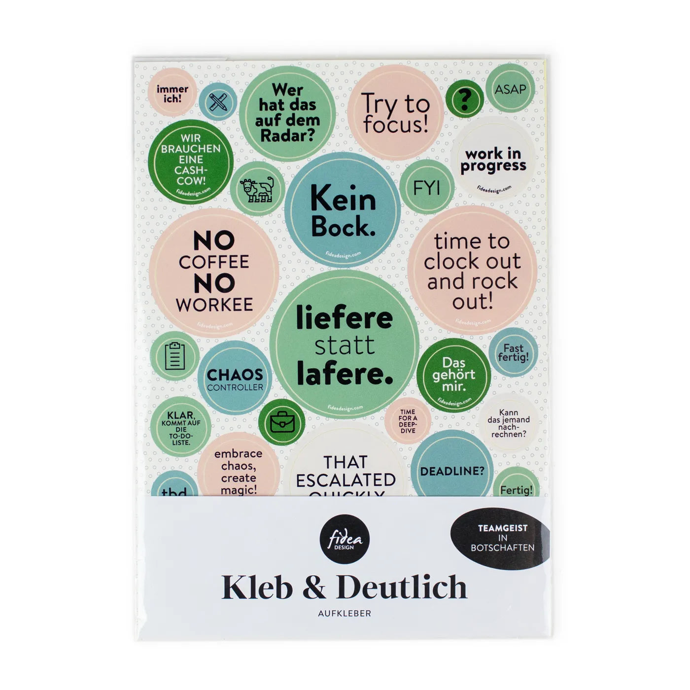 Produktbild-Kleb & Deutlich - Bürostuff