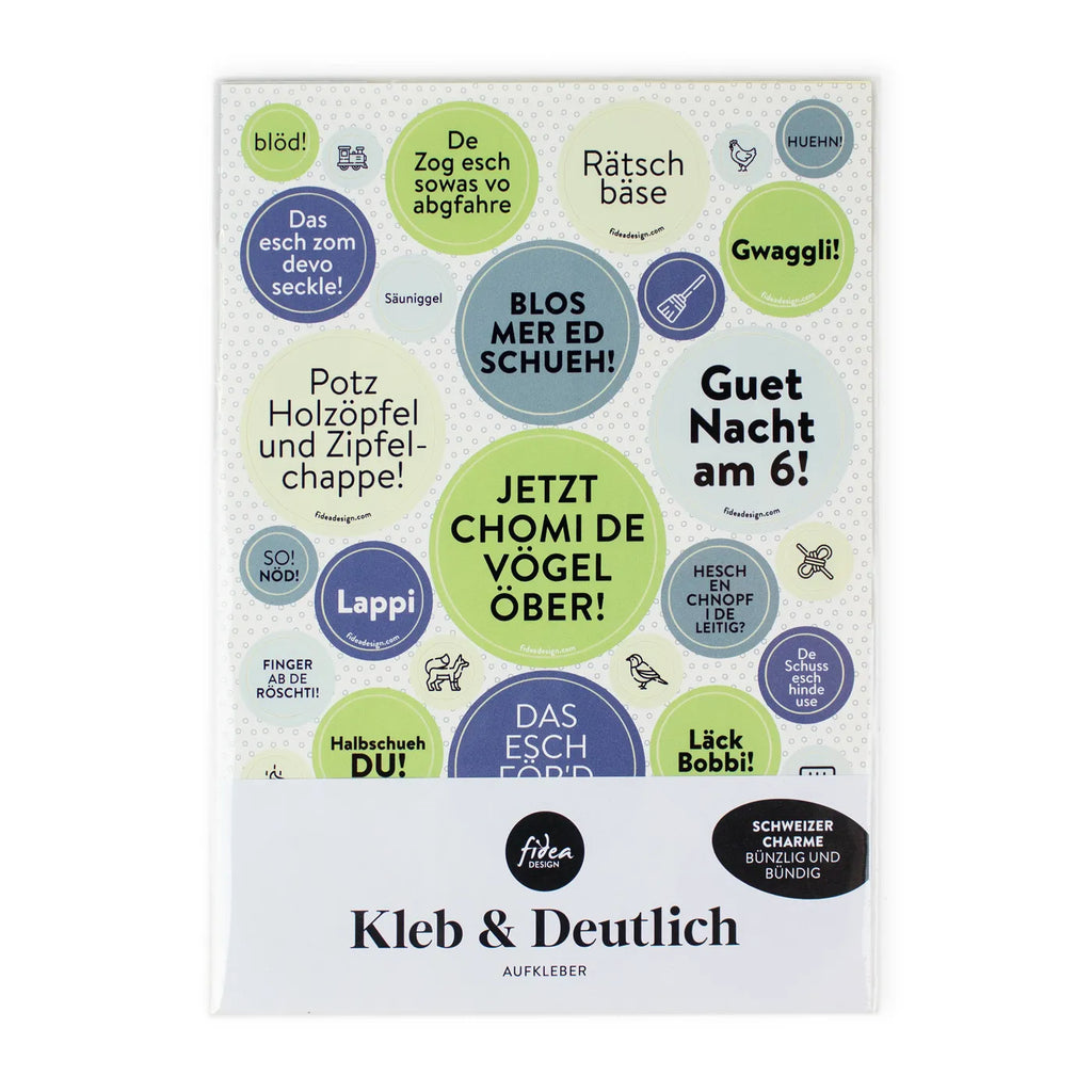Produktbild-Kleb & Deutlich - Gepflegtes Fluchen