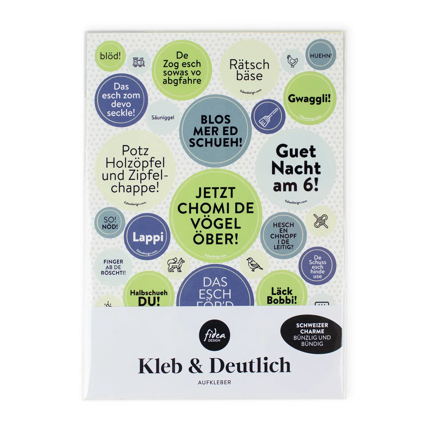 Produktbild-Kleb & Deutlich - Gepflegtes Fluchen