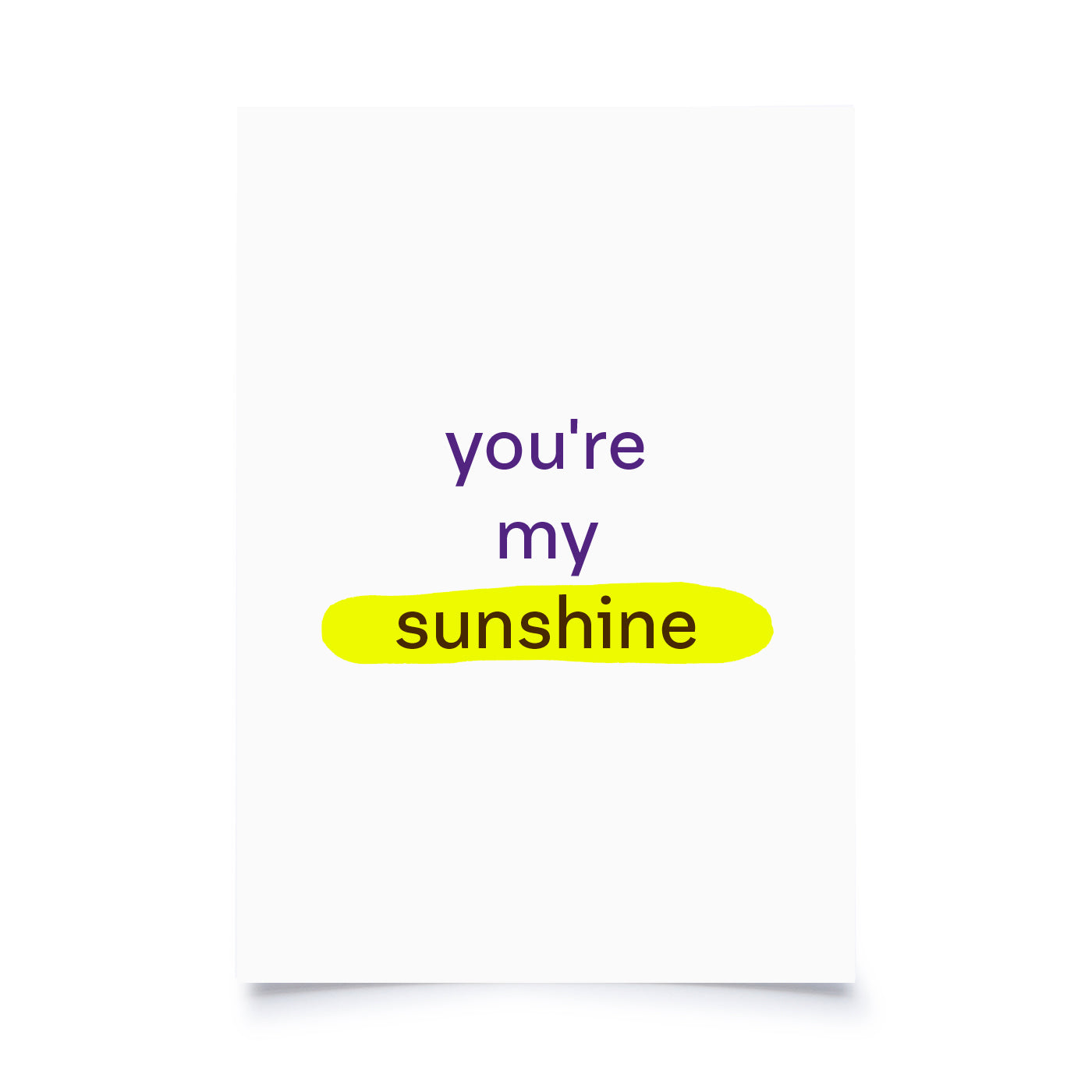Produktbild Heller - You're my sunshine