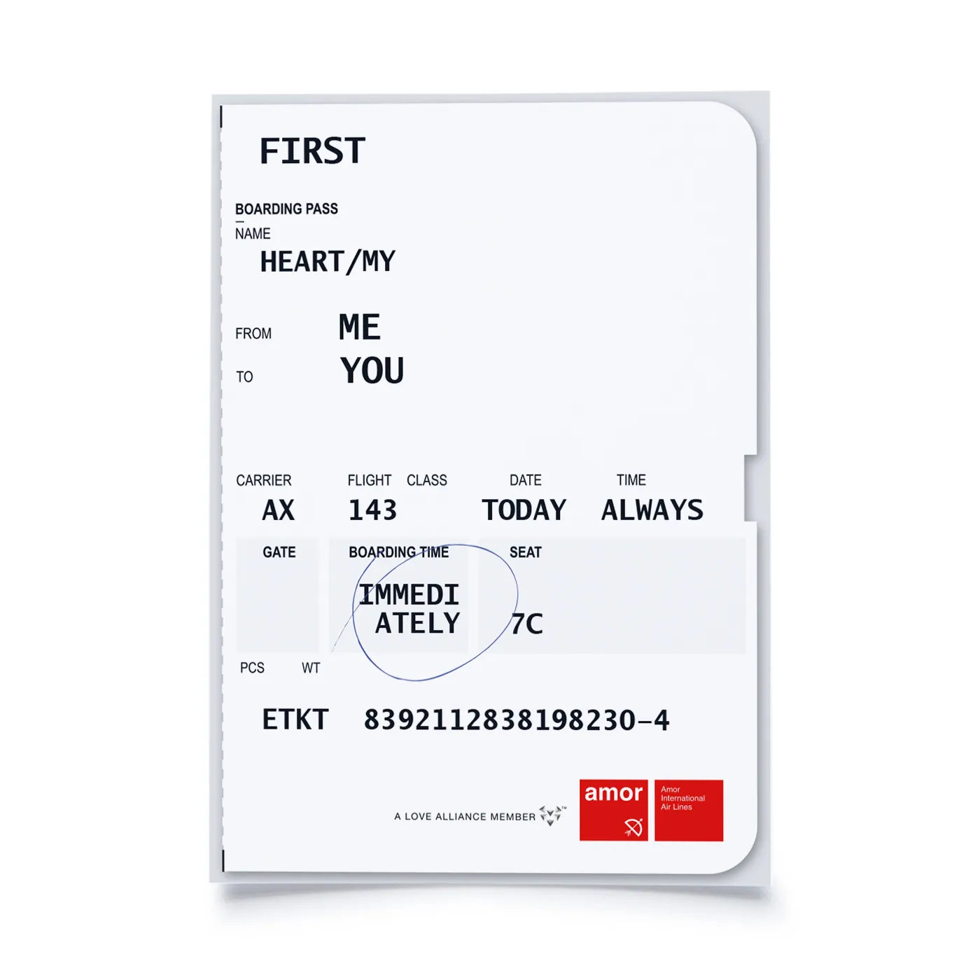 Produktbild Andrea Mettler - boarding pass