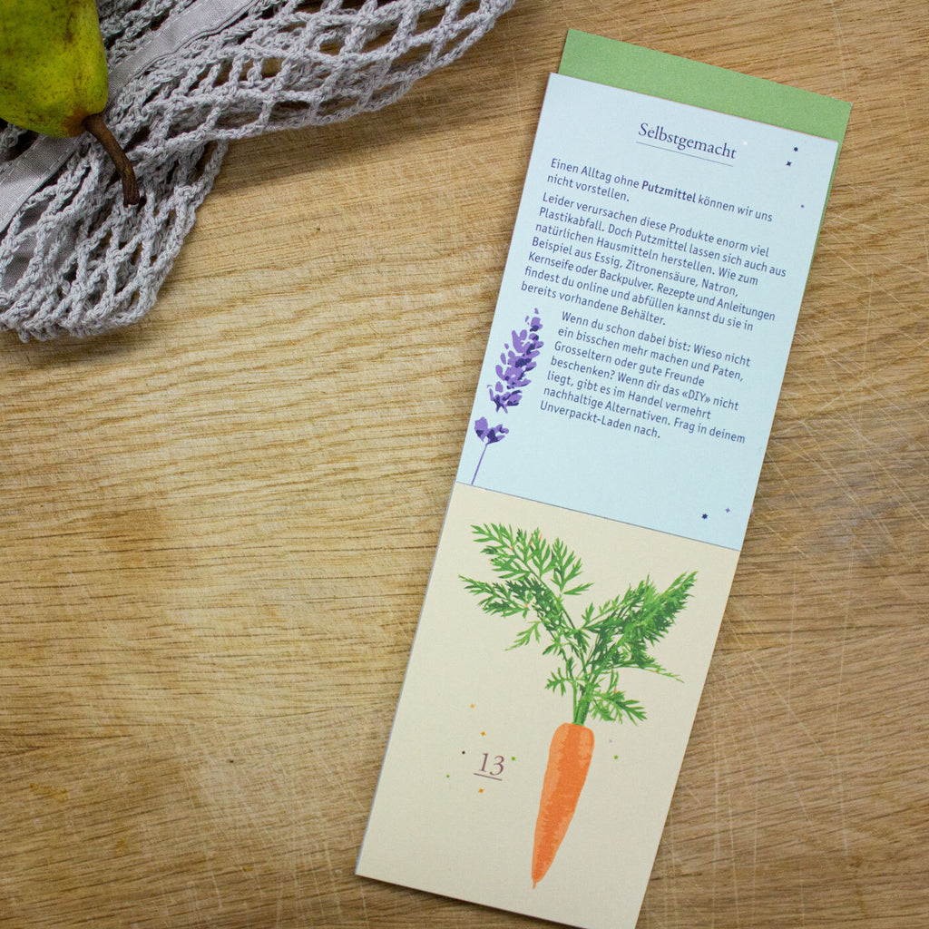 Produktbild-Mini-Adventskalender Nachhaltigkeit