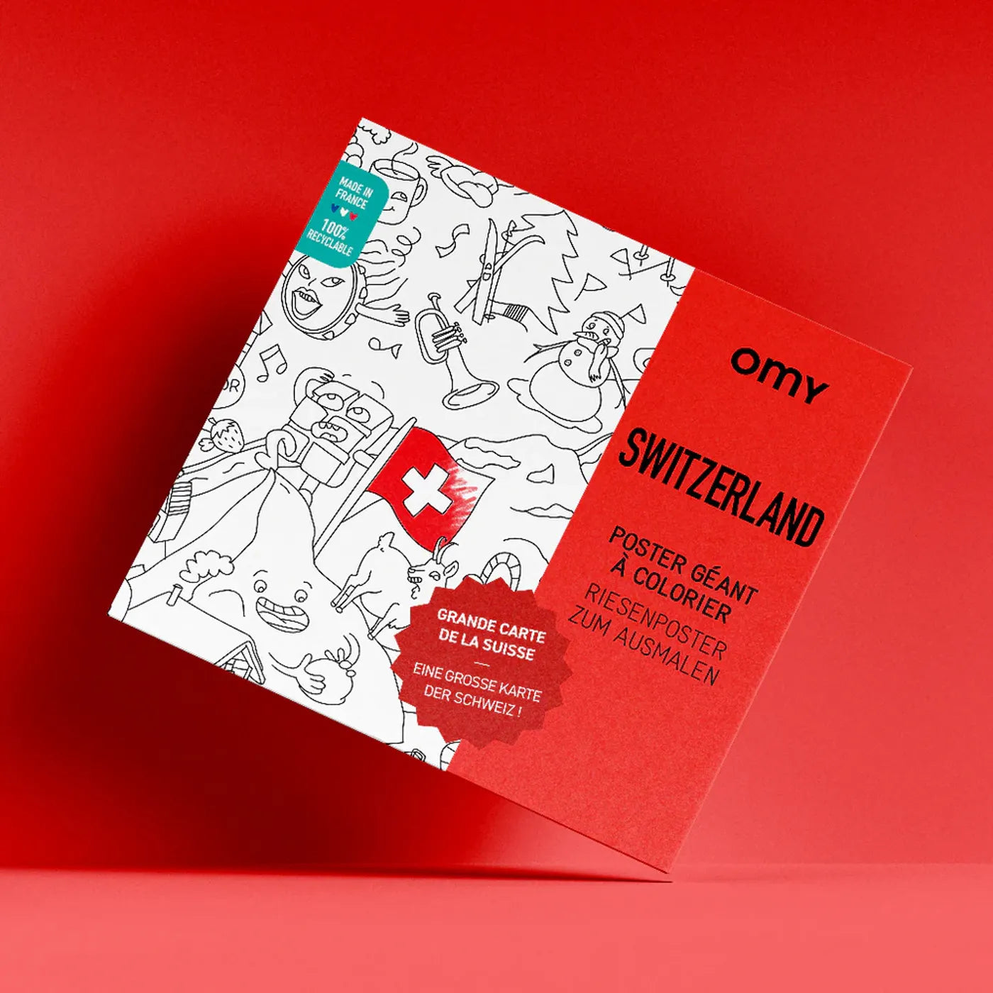 Produktbild Riesenposter - Switzerland