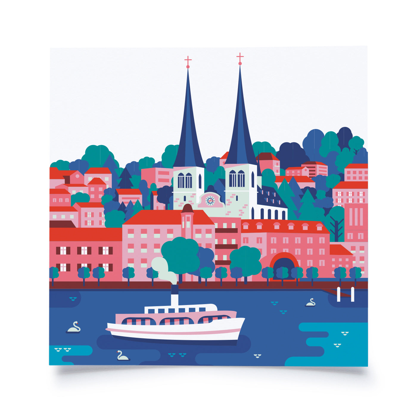 Produktbild Grafisches Luzern - Hofkirche