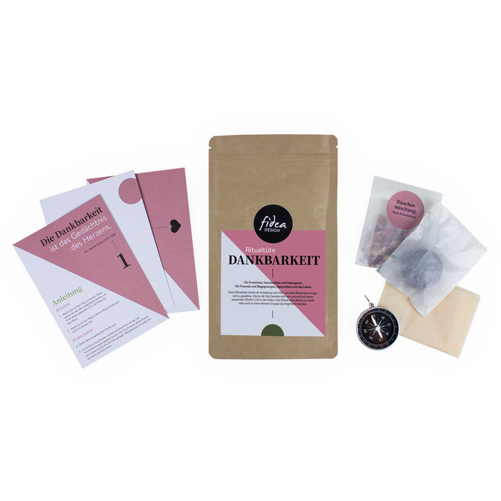 Produktbild-Ritualtüte - Dankbarkeit