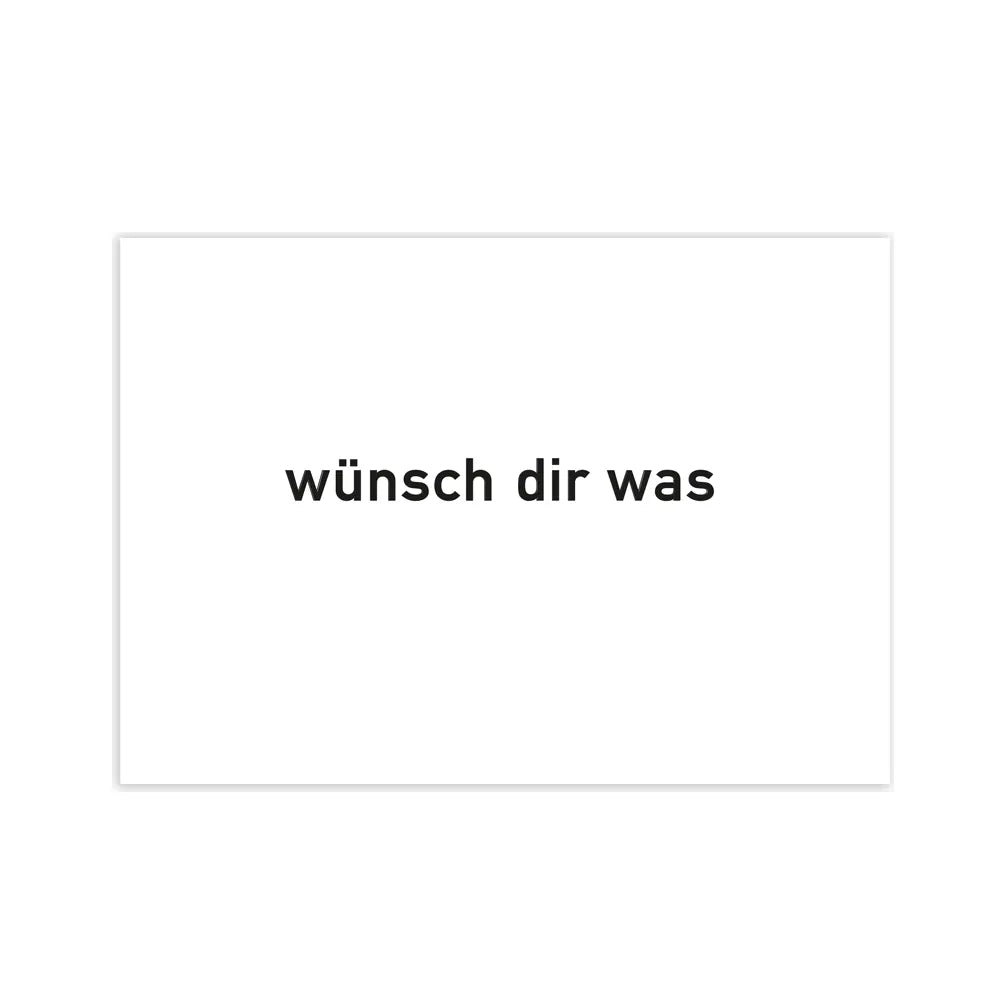 Produktbild Wünsch dir was