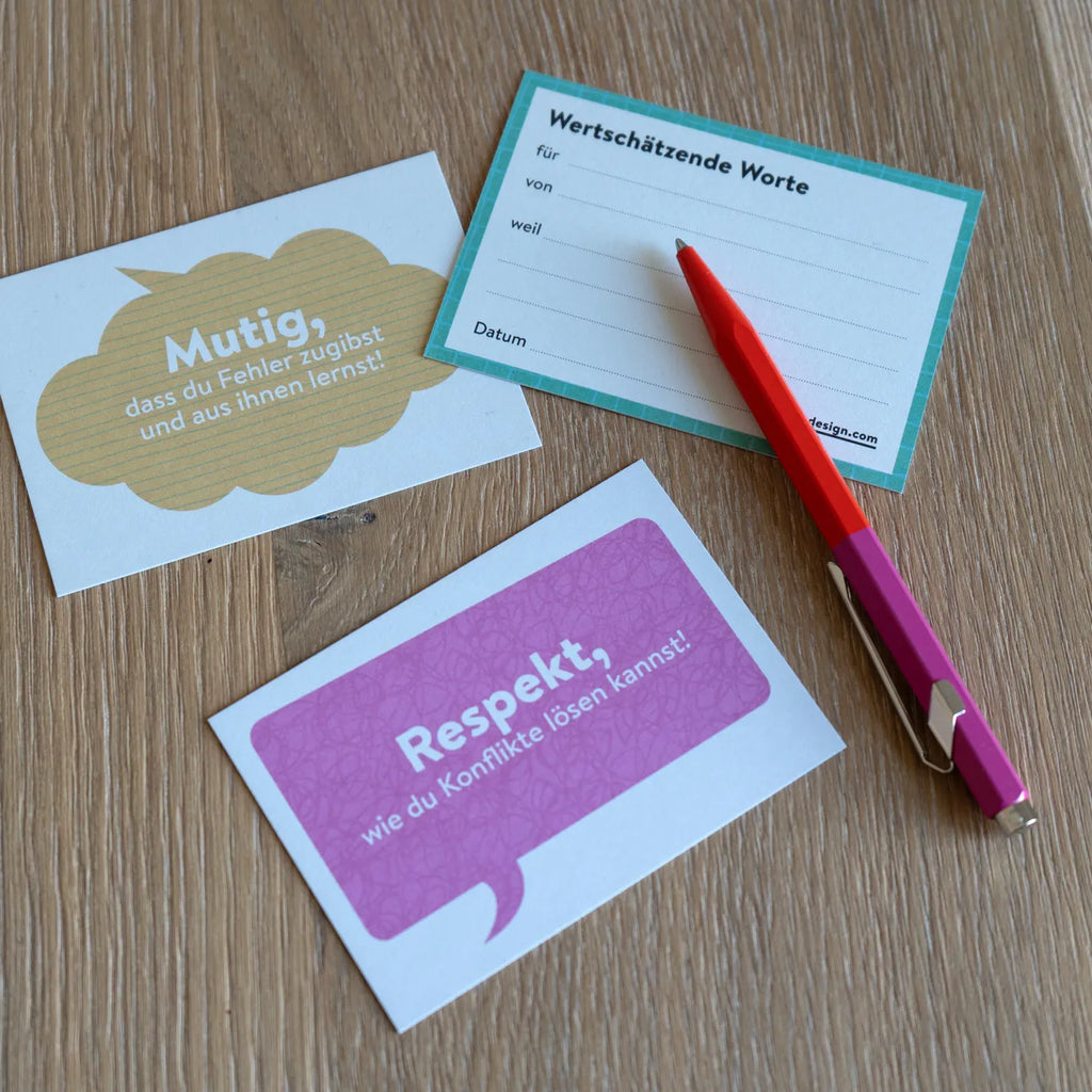 Produktbild-Wertschätzungskarten - Family