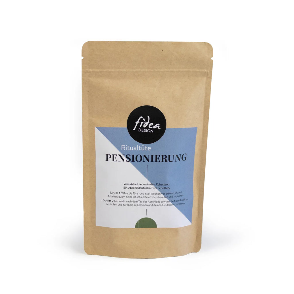 Produktbild-Ritualtüte - Pensionierung