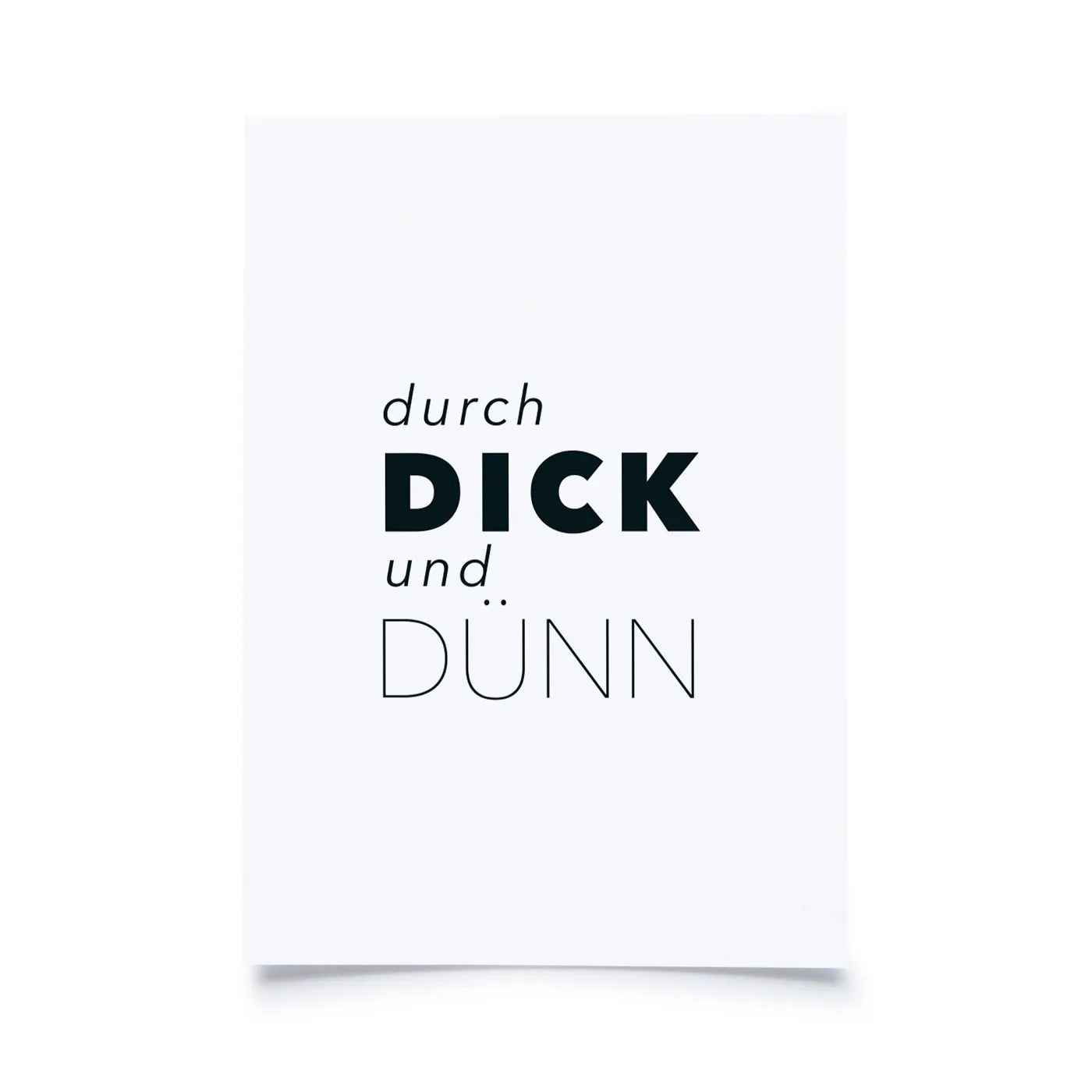 Produktbild-Andrea Mettler - durch dick und dünn