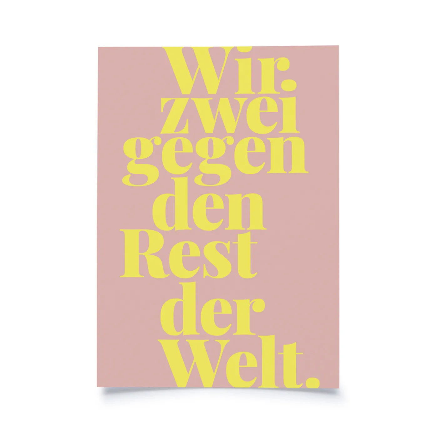 Produktbild-Tadah - Wir zwei gegen den Rest der Welt