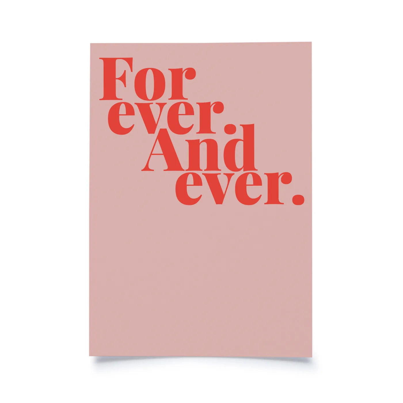 Produktbild-Tadah - Forever. And ever.