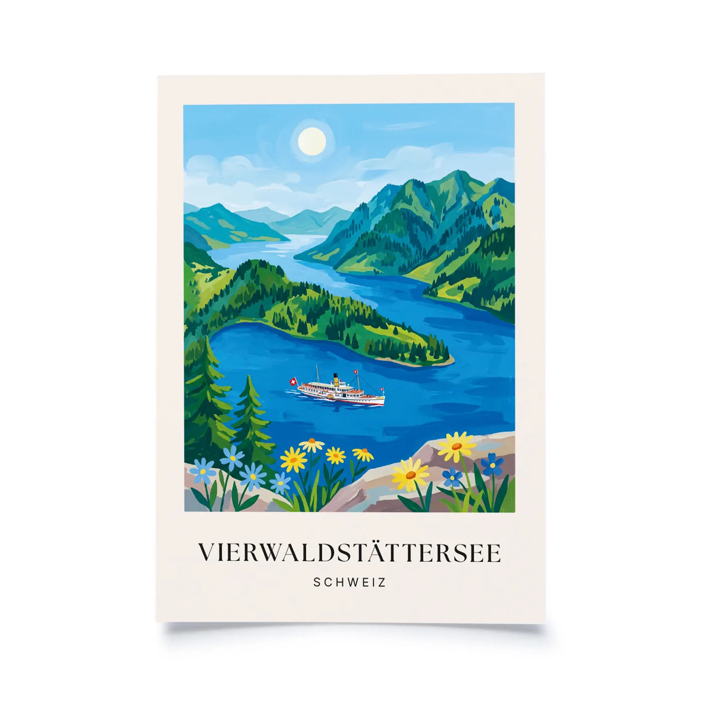 Produktbild-Malerische Schweiz - Vierwaldstättersee