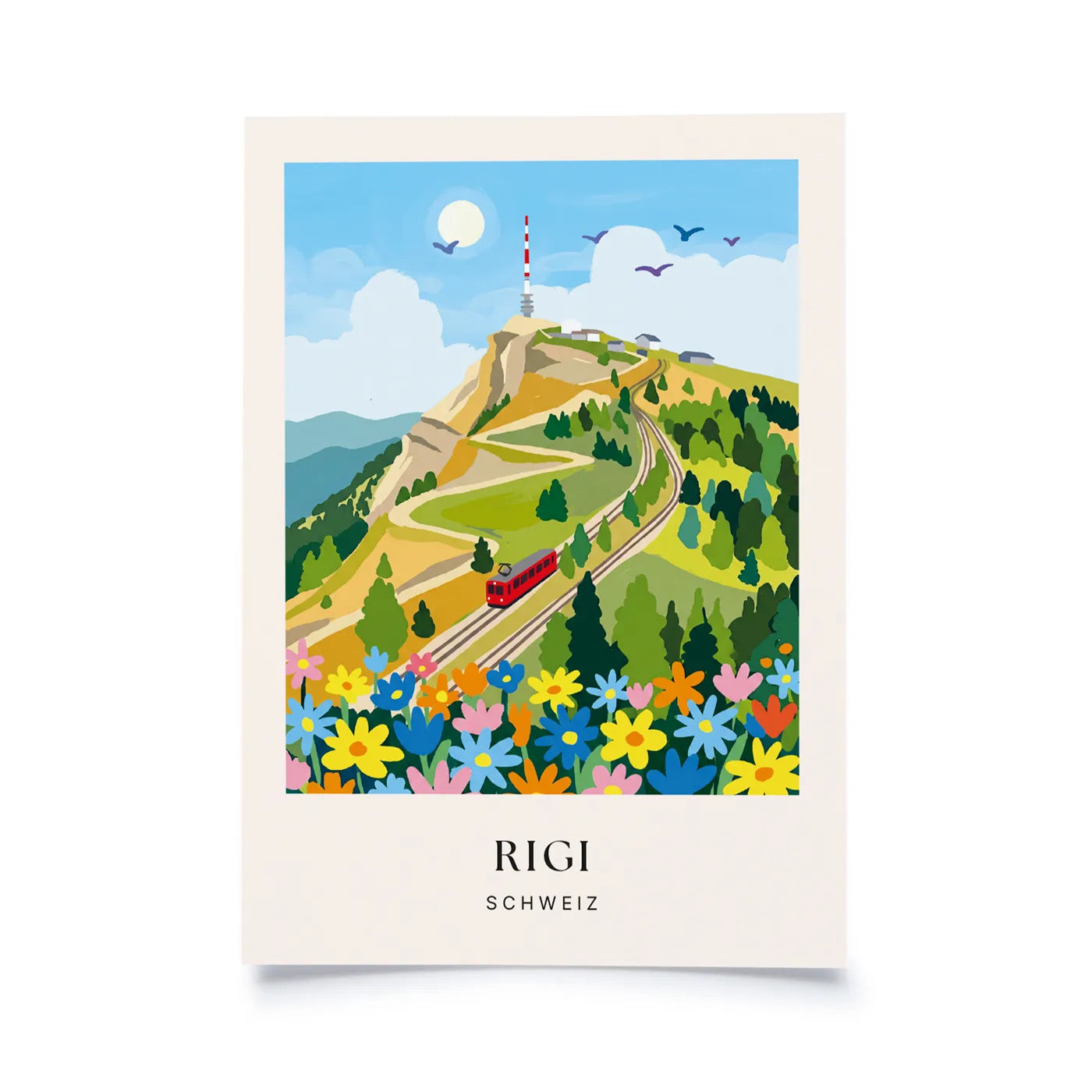 Produktbild-Malerische Schweiz - Rigi