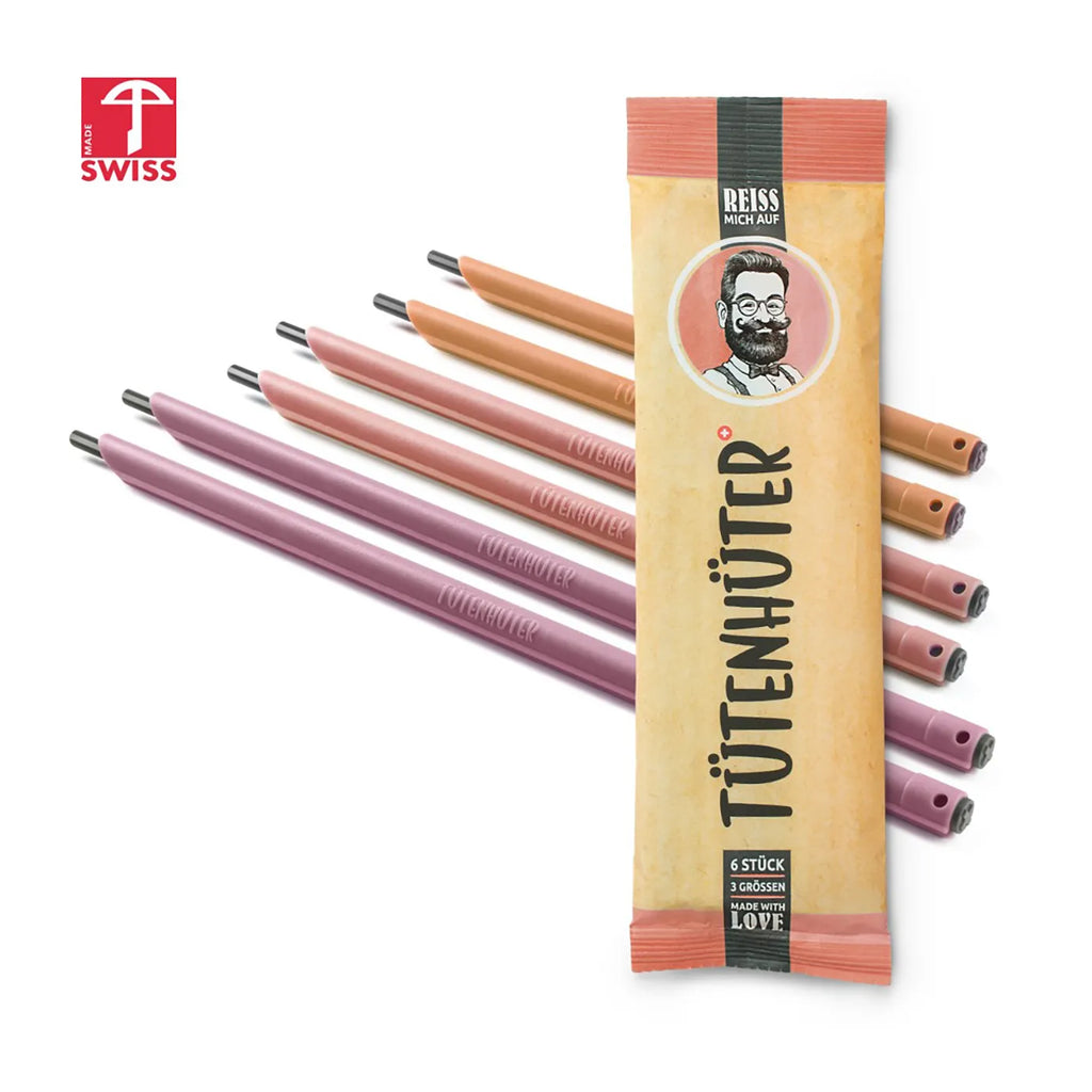 Produktbild-Tütenhüter-Set Korallrot